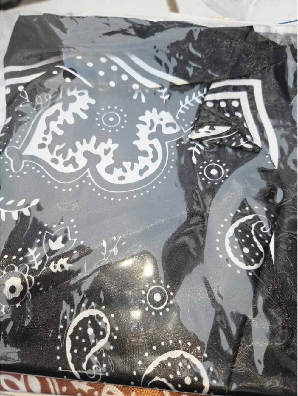 4 handkerchiefs hair wraps